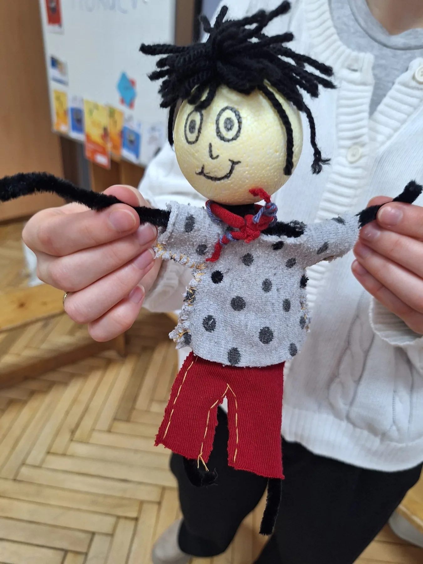 Eine selbst gestaltete Figur.